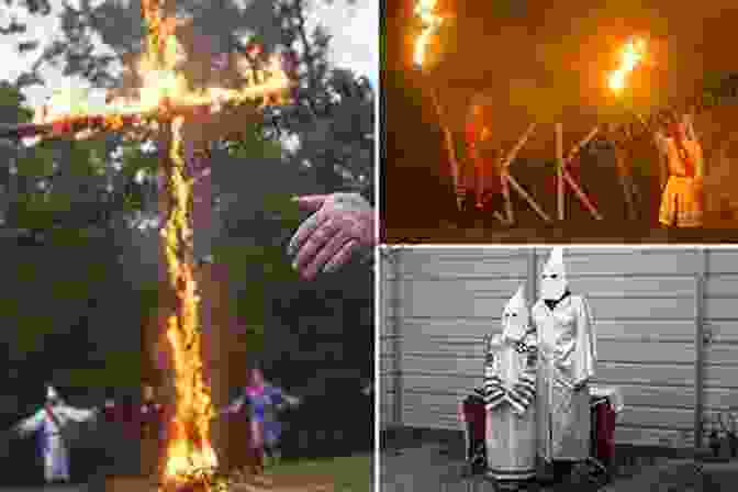 Captain America Standing Defiantly In Front Of A Burning Cross, Symbolic Of The Ku Klux Klan's Reign Of Terror. Superman Versus The Ku Klux Klan: The True Story Of How The Iconic Superhero Battled The Men Of Hate