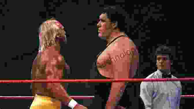 Hulk Hogan And Andre The Giant Facing Off In The Ring Jim Cornette Presents: Behind The Curtain Real Pro Wrestling Stories