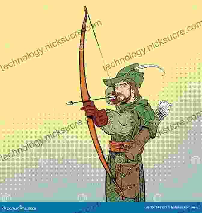 Robin Hood Aiming A Bow And Arrow King Arthur Vs Robin Hood (KA V RH 1)